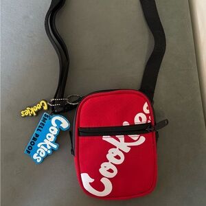 Cookies Red Belt Bag